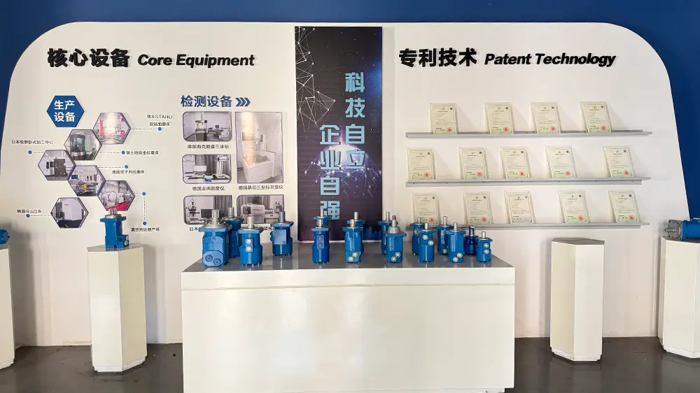 Hydraulic motors in the field of efficient power transmission